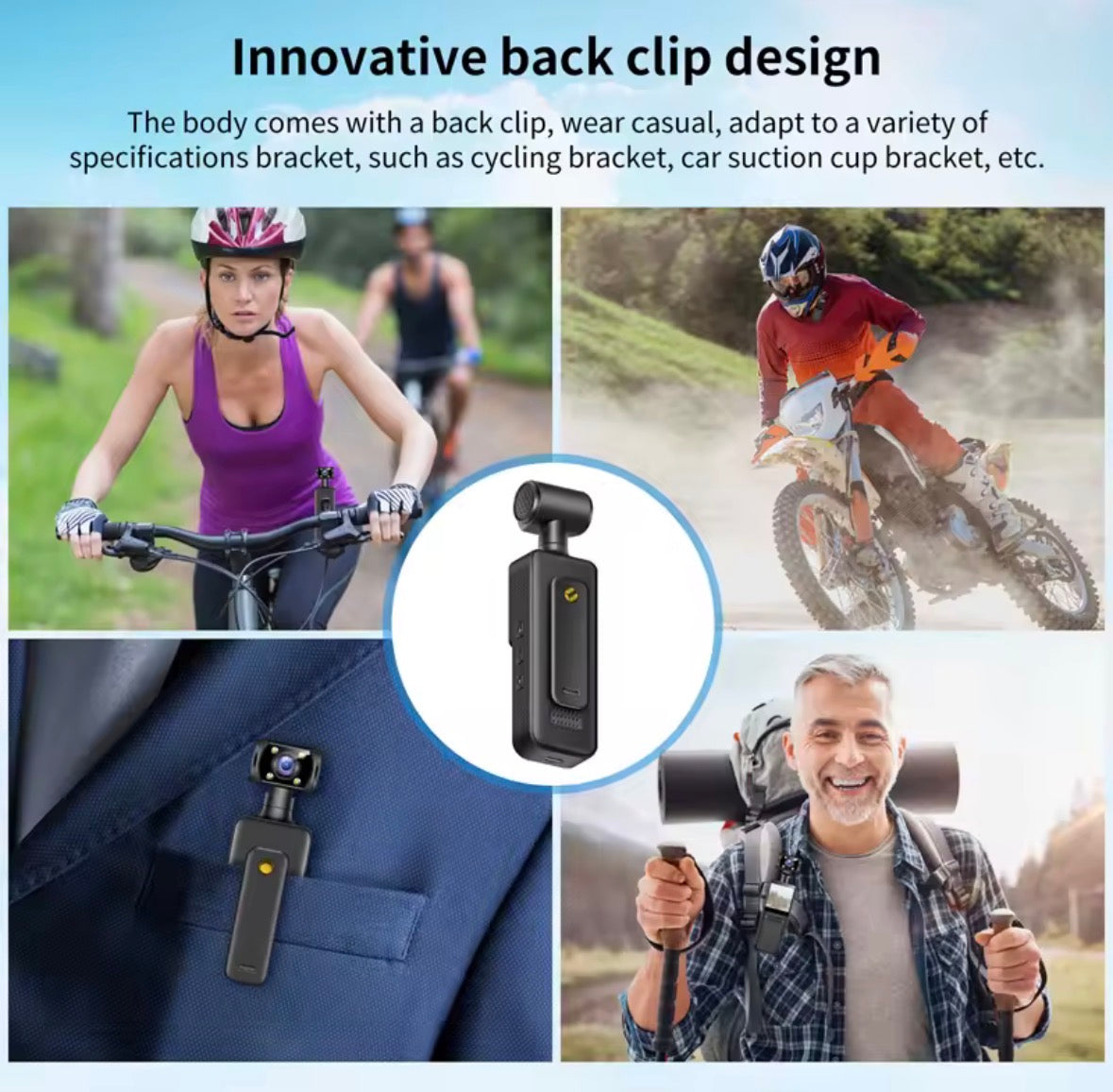 Camara  Portátil 4k Hd 180 °