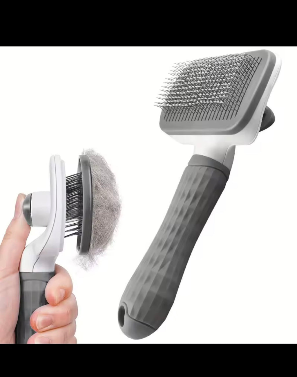Washable brush for pets, easy to clean and antistatic