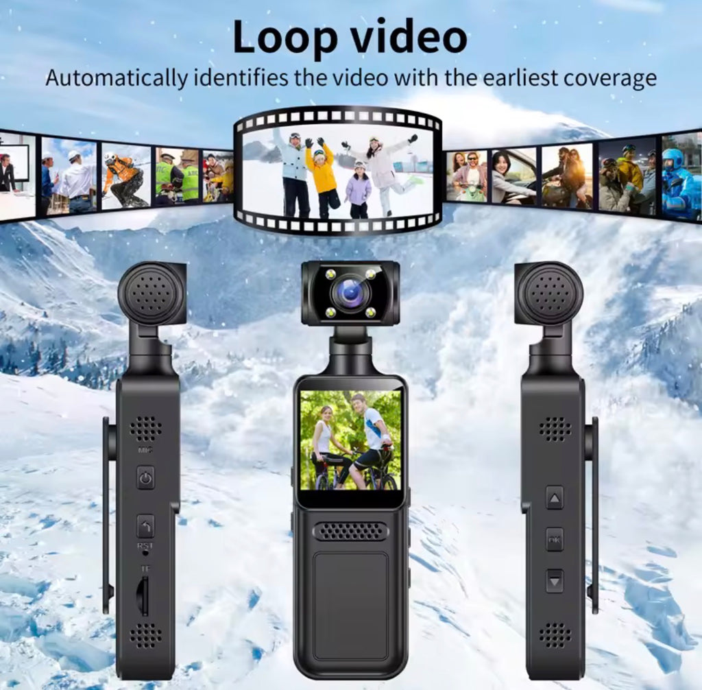 Camara  Portátil 4k Hd 180 °