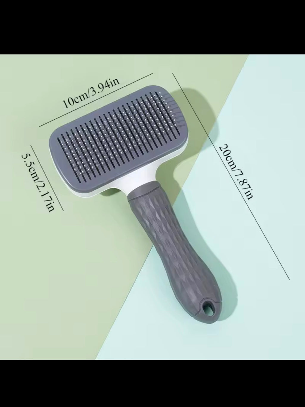Washable brush for pets, easy to clean and antistatic